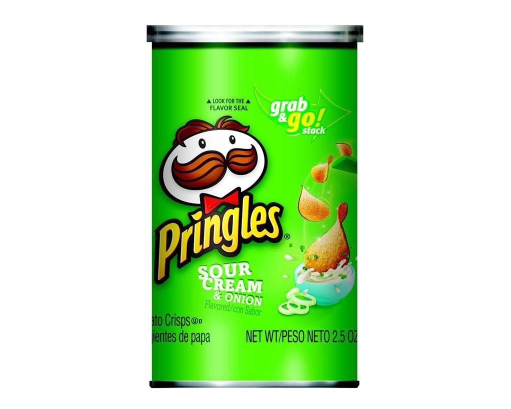 Pringles Grab n' Go Sour Cream & Onion Potato Crisps Grab n' Go Cans - CandyFavorites