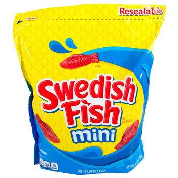 Red Mini Swedish Fish 3.5 lb. Bag - CandyFavorites
