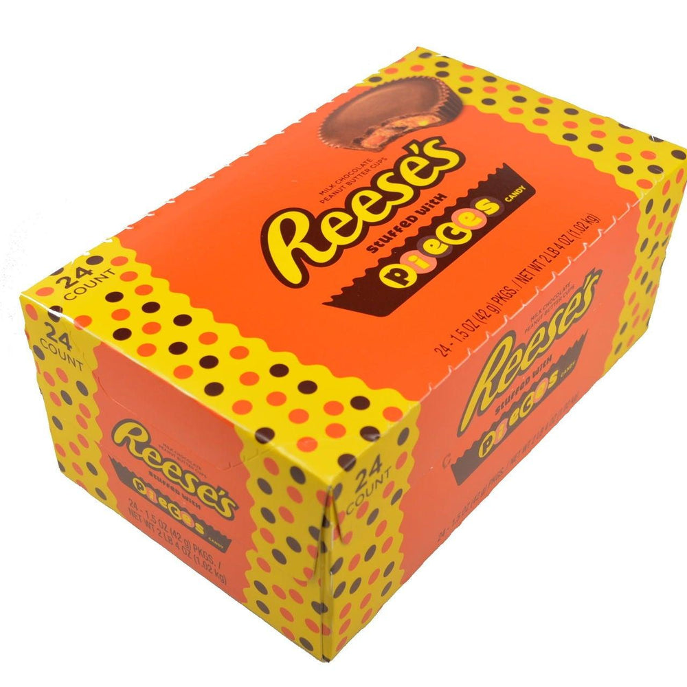 
                      
                        Reese's Peanut Butter Cups Filled with Reese's Pieces - CandyFavorites
                      
                    