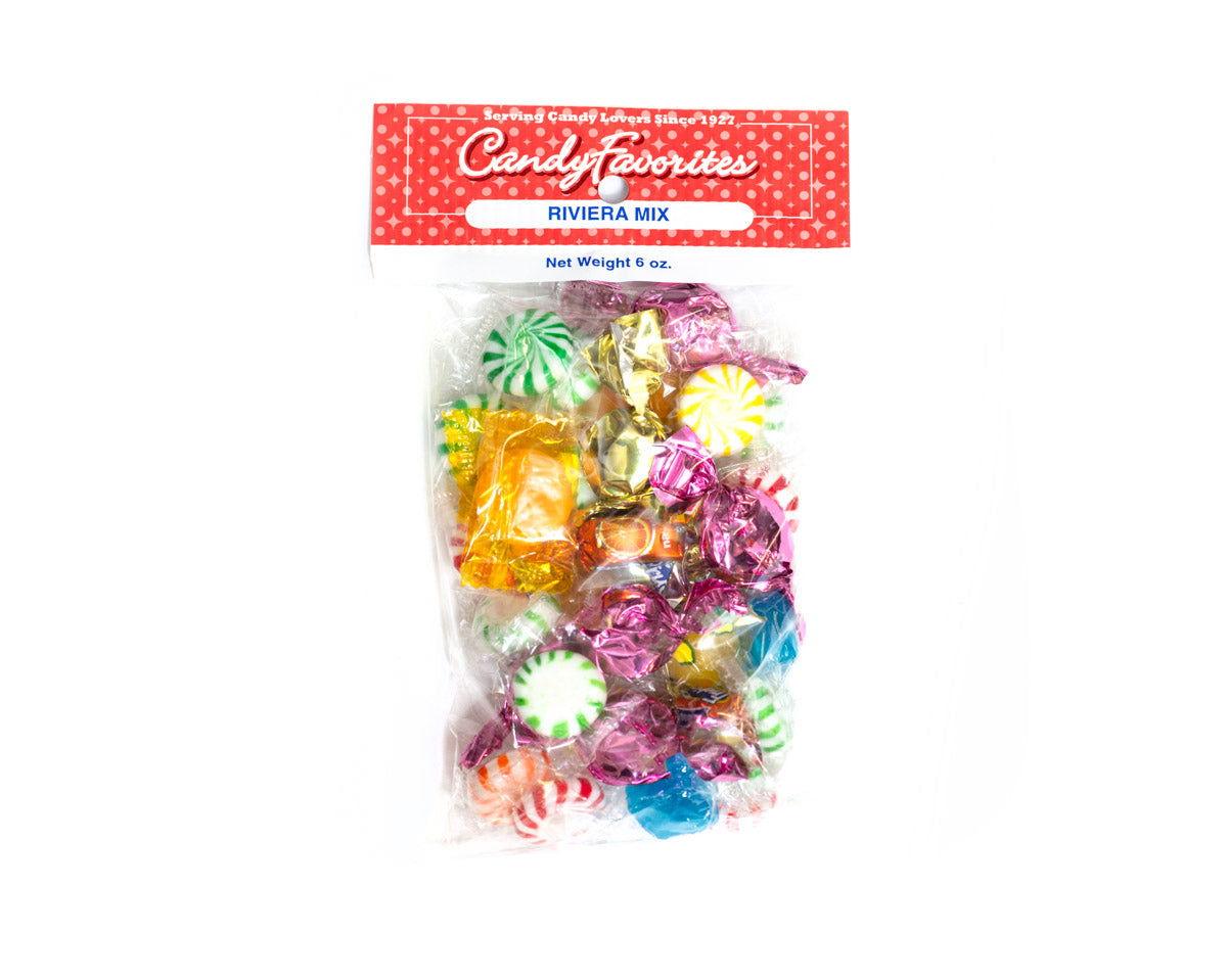 Riviera Assorted Candy Mix 6 Ounce Peg Bags - CandyFavorites
