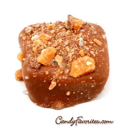 Sea Salt & Toffee Caramels - CandyFavorites