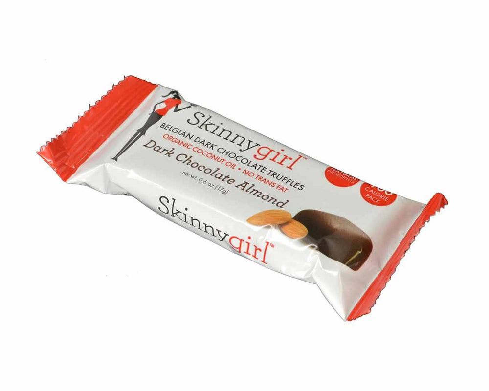
                      
                        Skinnygirl Dark Chocolate Almond Truffles Box - CandyFavorites
                      
                    