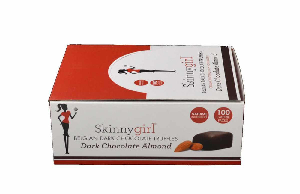 
                      
                        Skinnygirl Dark Chocolate Almond Truffles Box - CandyFavorites
                      
                    