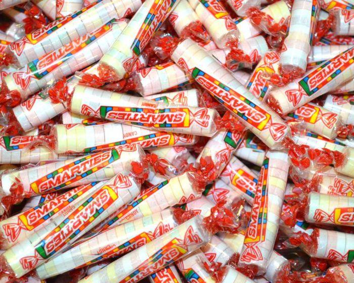 Smarties Candy Roll Wafers 4 oz. Peg Bags - CandyFavorites