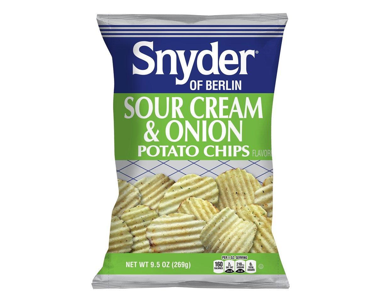 Snyders Sour Cream n Onion Chips 3- 7.75 oz. Bags - CandyFavorites