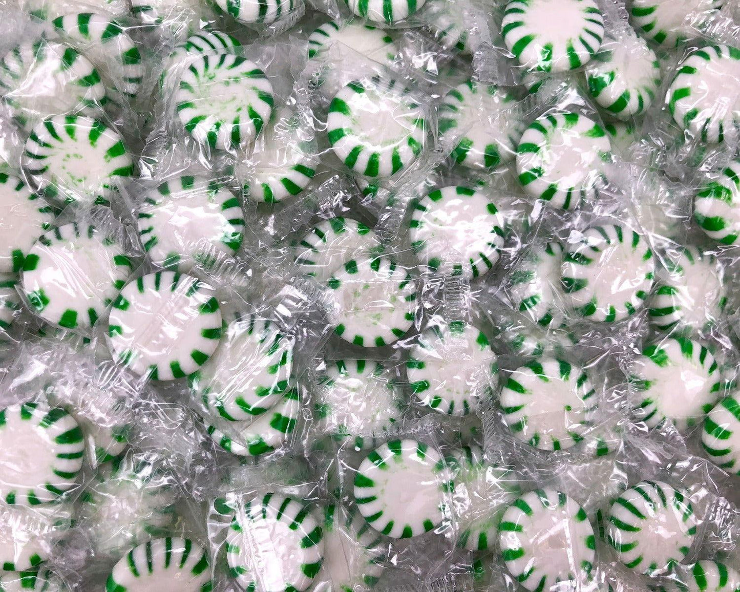 Spearmint Starlight Mints 6 oz. Peg Bags - CandyFavorites
