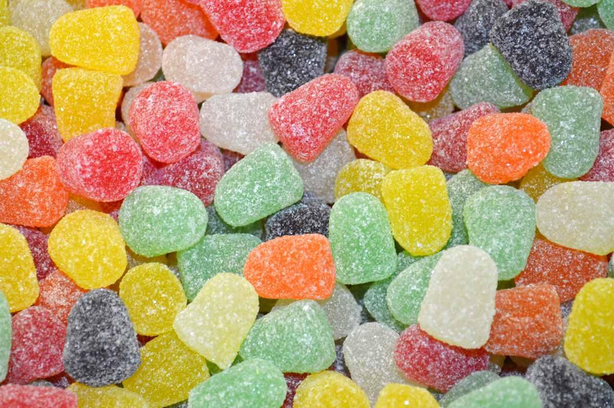 Spice Gum Drops 7 Ounce Peg Bags - CandyFavorites