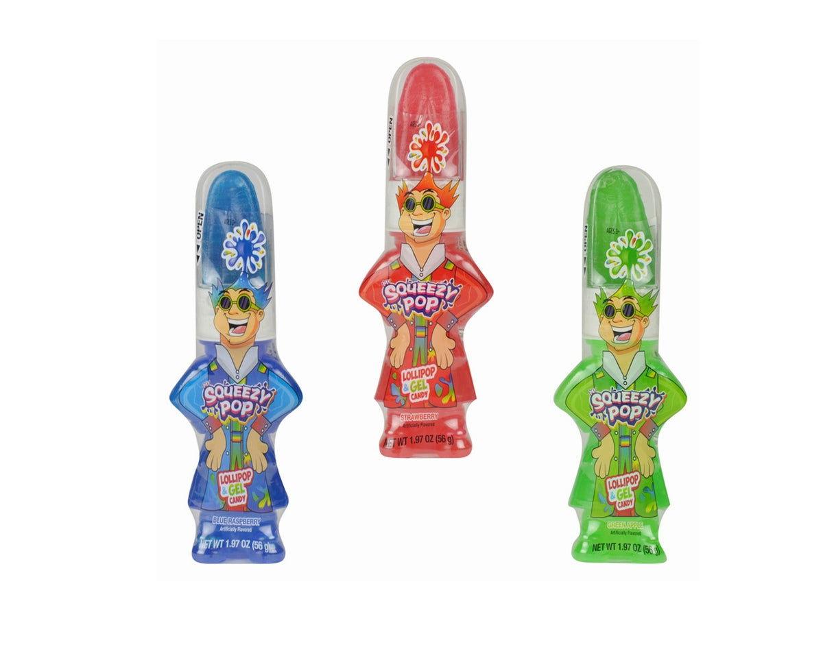 Squeezy Pop Lollipops & Gel Candy Dispensers - CandyFavorites