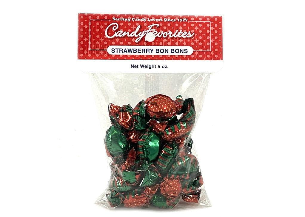 Strawberry Bon Bon 5 oz. Bags - CandyFavorites