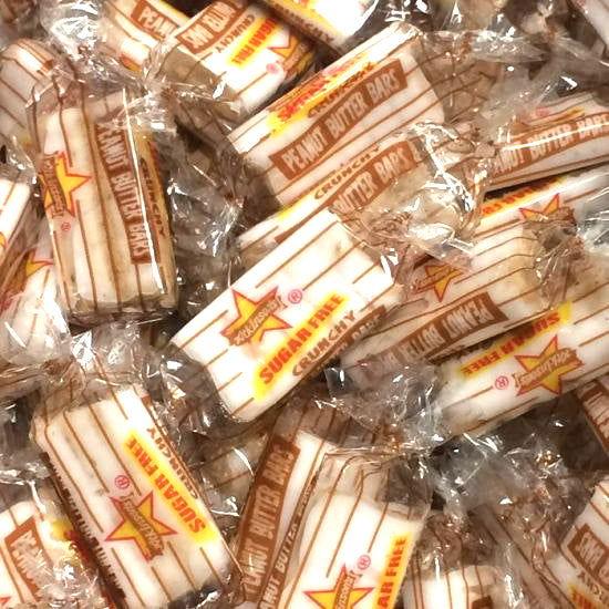 Sugarfree Peanut Butter Bars Bulk - CandyFavorites