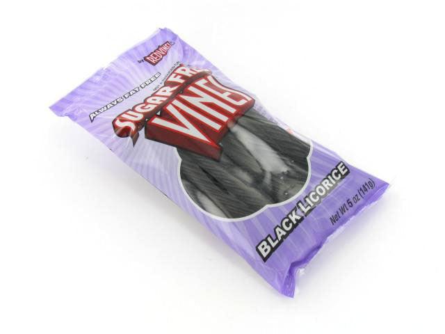 Sugarfree Vines Black Licorice - CandyFavorites