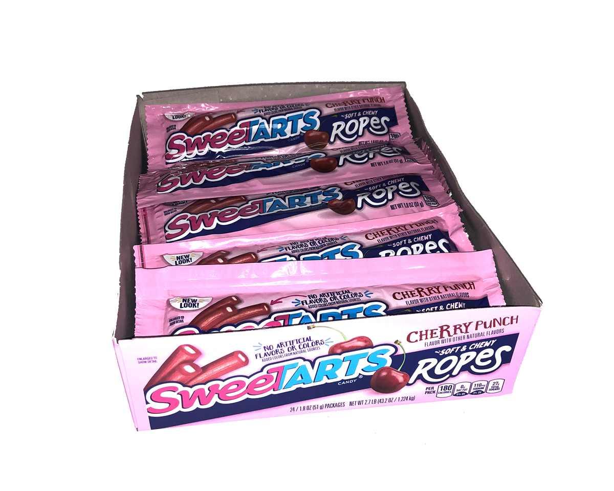 Sweetarts Soft and Chewy Cherry Punch Chewy Ropes - CandyFavorites