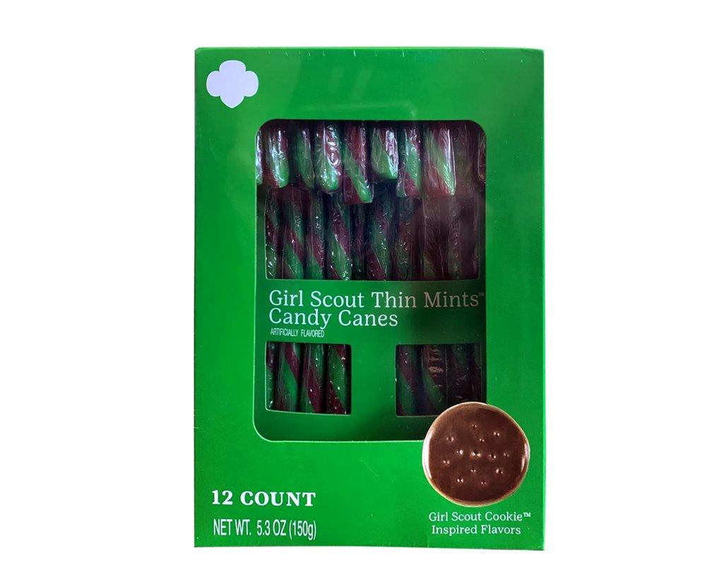 Thin Mints Candy Canes 12 Count Tray - CandyFavorites