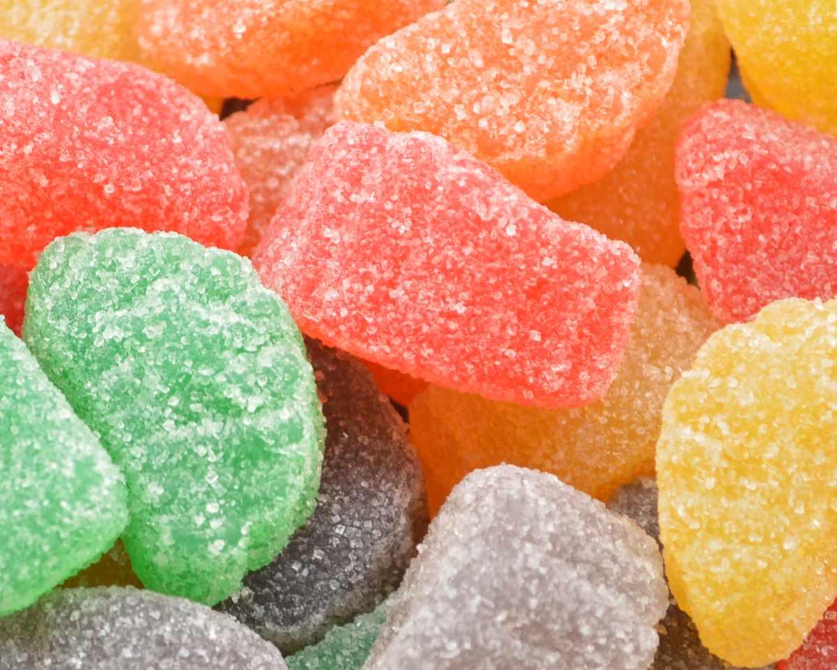Unwrapped Jelly Fruit Slices 6.5 Ounce Peg Bags - CandyFavorites