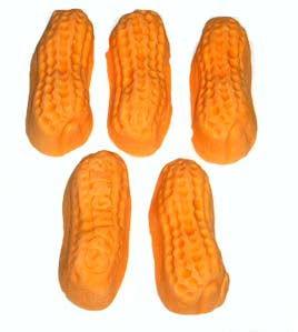 Unwrapped Marshmallow Peanuts 5 Ounce Peg Bags - CandyFavorites