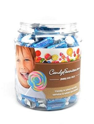 Vanilla Tootsie Rolls Candy Jar - CandyFavorites