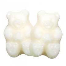 White Strawberry Banana Gummi Bears - CandyFavorites