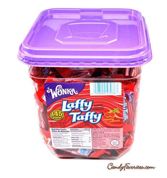 Wonka Laffy Taffy Cherry Candy - CandyFavorites