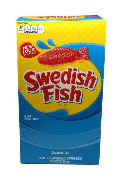 Wrapped Swedish Fish Soft & Chewy Candy - CandyFavorites