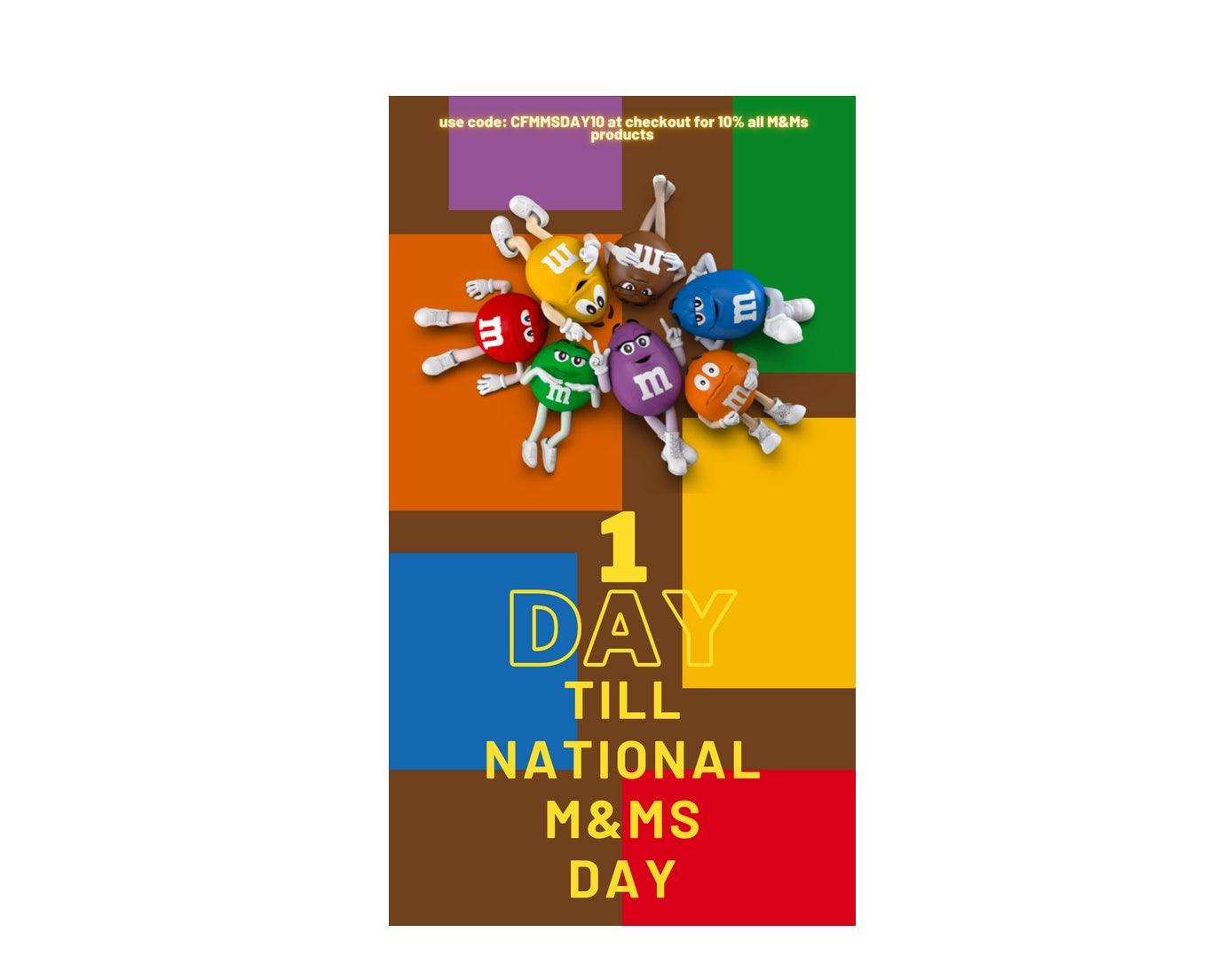 October 12th is NATIONAL M&M's DAY and we are celebrating this beloved chocolate candy all week long!