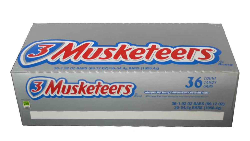 3 Musketeers Candy Bars - CandyFavorites