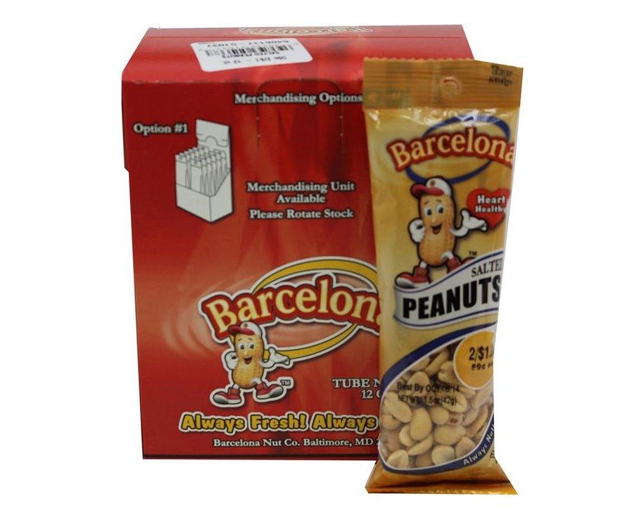 Barcelona Salted Peanuts 1.75 Ounce Bags - CandyFavorites