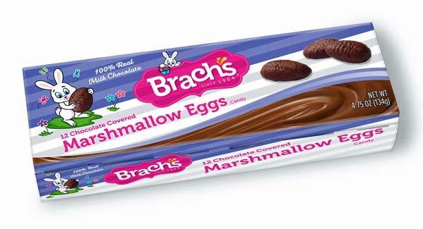 Brachs Chocolate Covered Marshmallow Eggs Crate - CandyFavorites