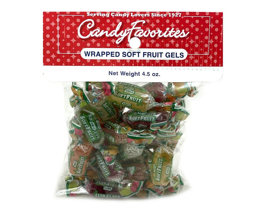 CandyFavorites Wrapped Soft Fruit Gels Hang Bags - CandyFavorites