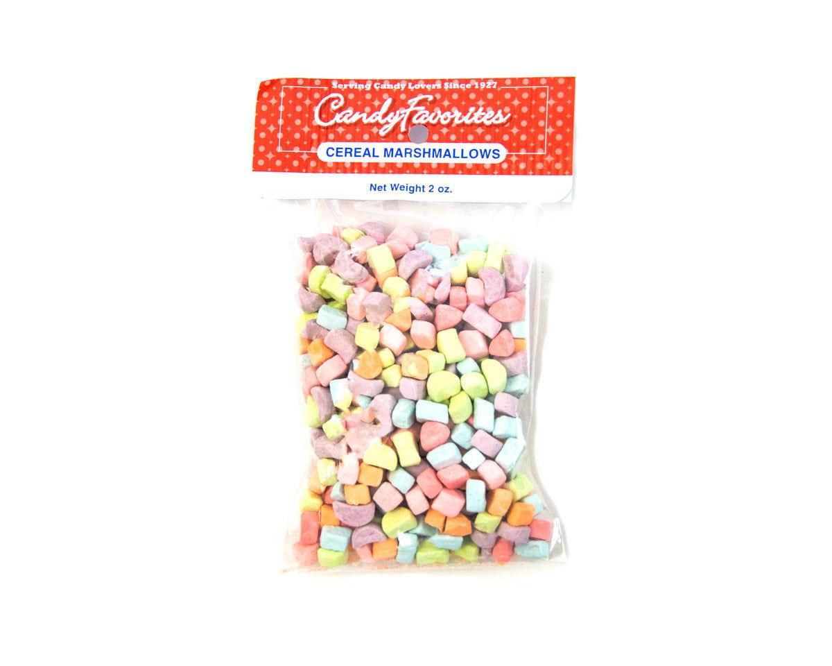 Cereal Marshmallows 2 oz. Peg Bags - CandyFavorites