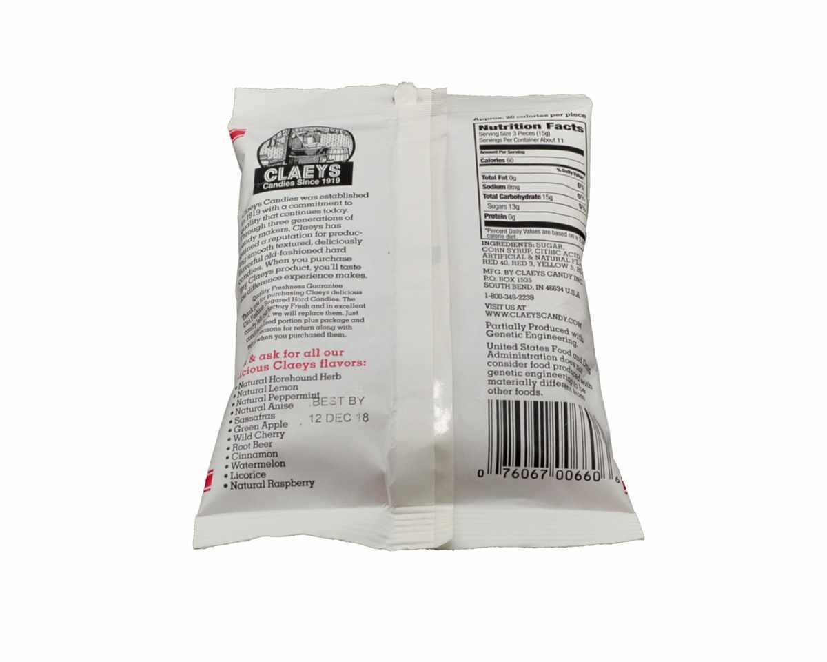 Claeys Assorted Fruit Old Fashioned Hard Candy Bags - CandyFavorites