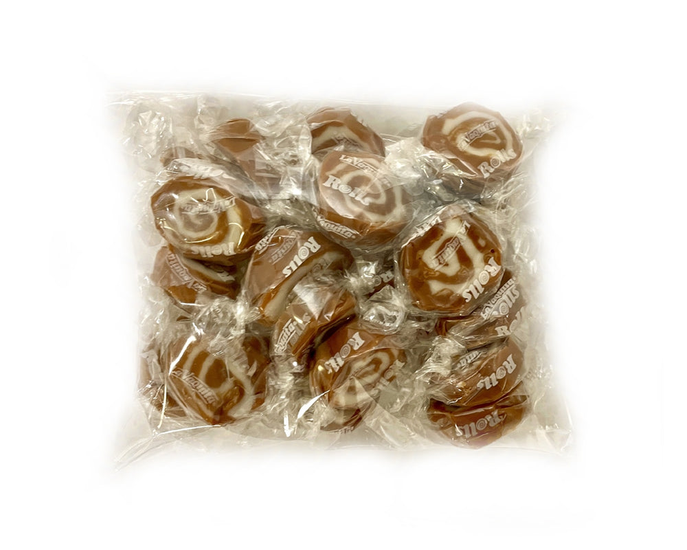 Coconut Caramel Rolls 6 oz. Flat Bags