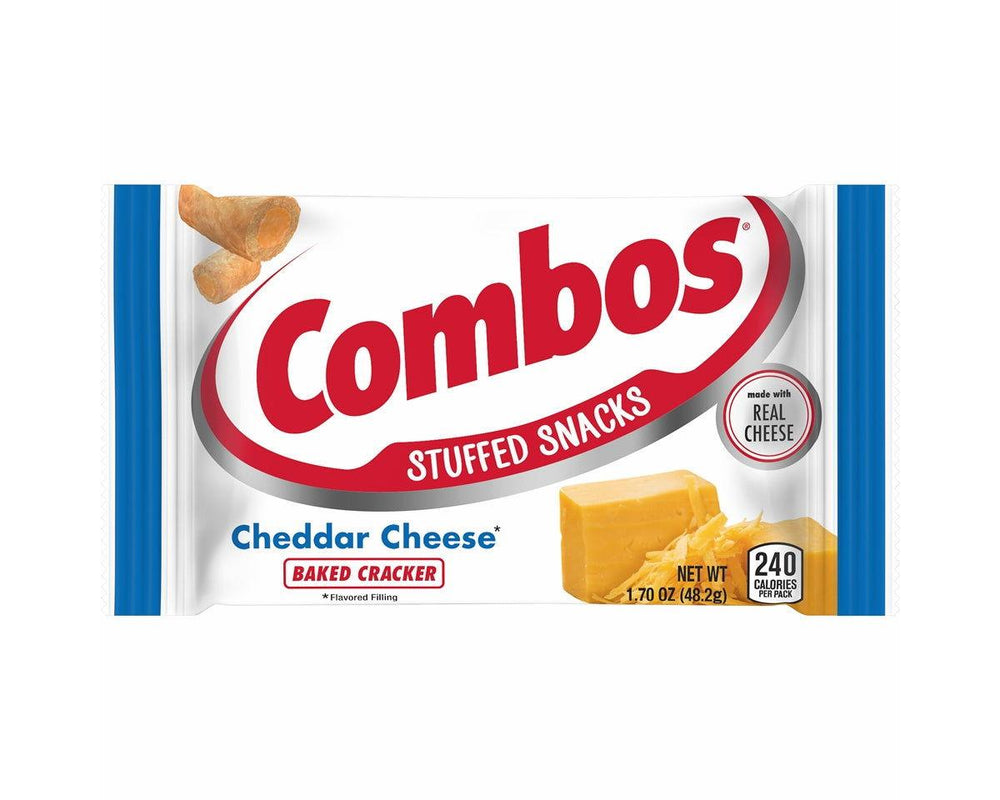 Combos Cheddar Cheese Baked Cracker Bags - CandyFavorites