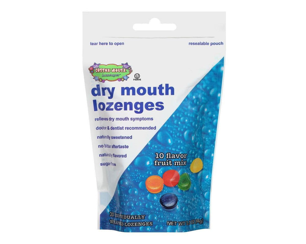 Cotton Mouth Dry Mouth Lozenges Bags - CandyFavorites