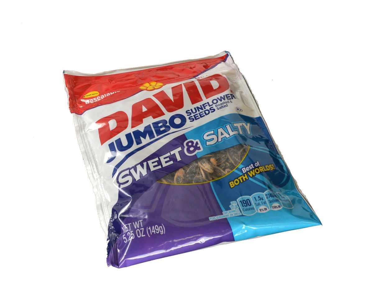 David's Sweet & Salty Jumbo Sunflower Seeds Bags - CandyFavorites