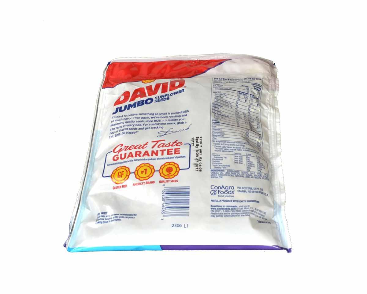 David's Sweet & Salty Jumbo Sunflower Seeds Bags - CandyFavorites
