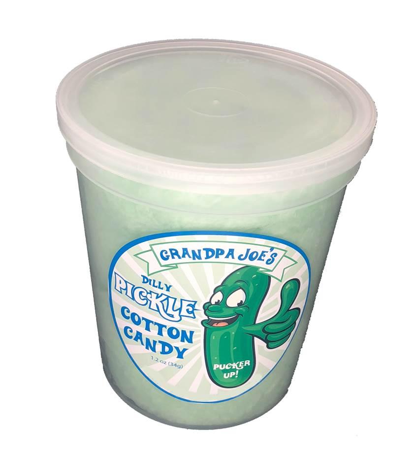 Dilly Pickle Cotton Candy Tub - CandyFavorites
