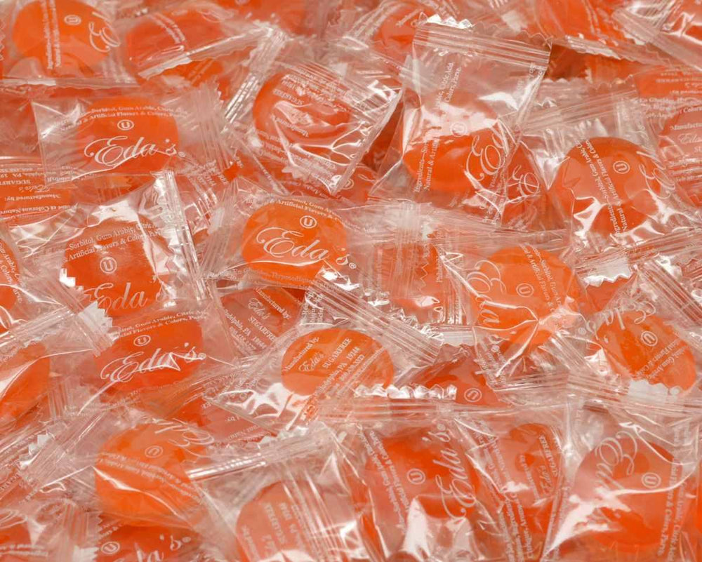 Eda's Sugar Free Wrapped Butterscotch Bulk Candy - CandyFavorites