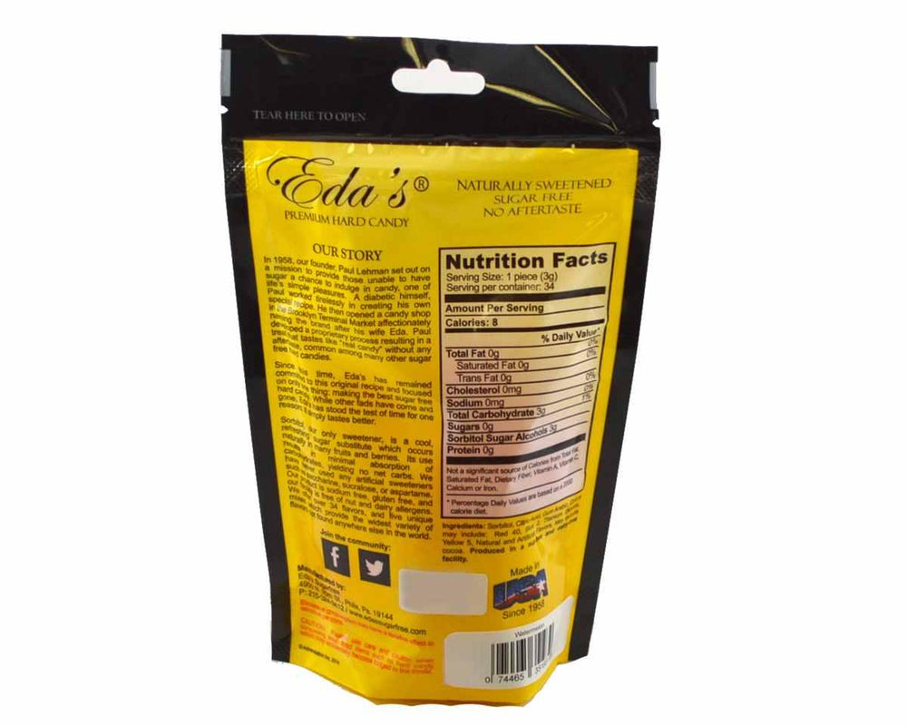
                      
                        Edas Sugar Free Watermelon Candy Bags - CandyFavorites
                      
                    