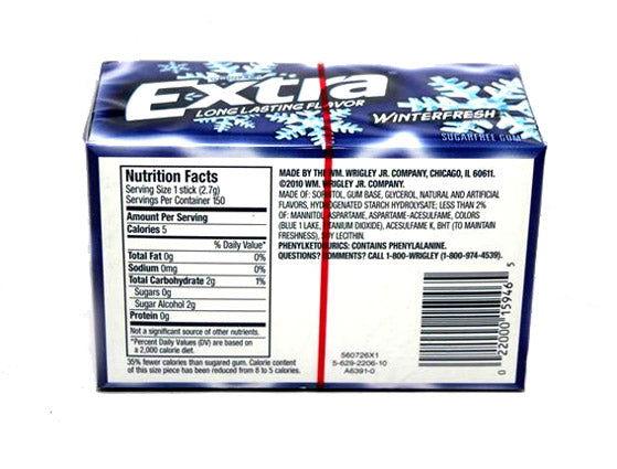
                      
                        Extra Sugarfree Winterfresh Chewing Gum - CandyFavorites
                      
                    
