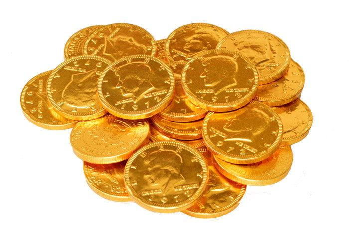 Fort Knox Chocolate Gold Coins Jar - CandyFavorites