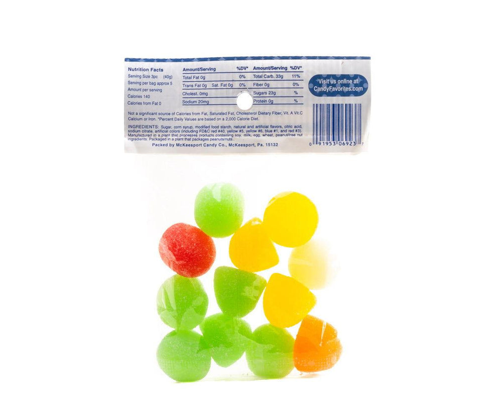 
                      
                        Gum Drops Large 7 Ounce Peg Bags - CandyFavorites
                      
                    