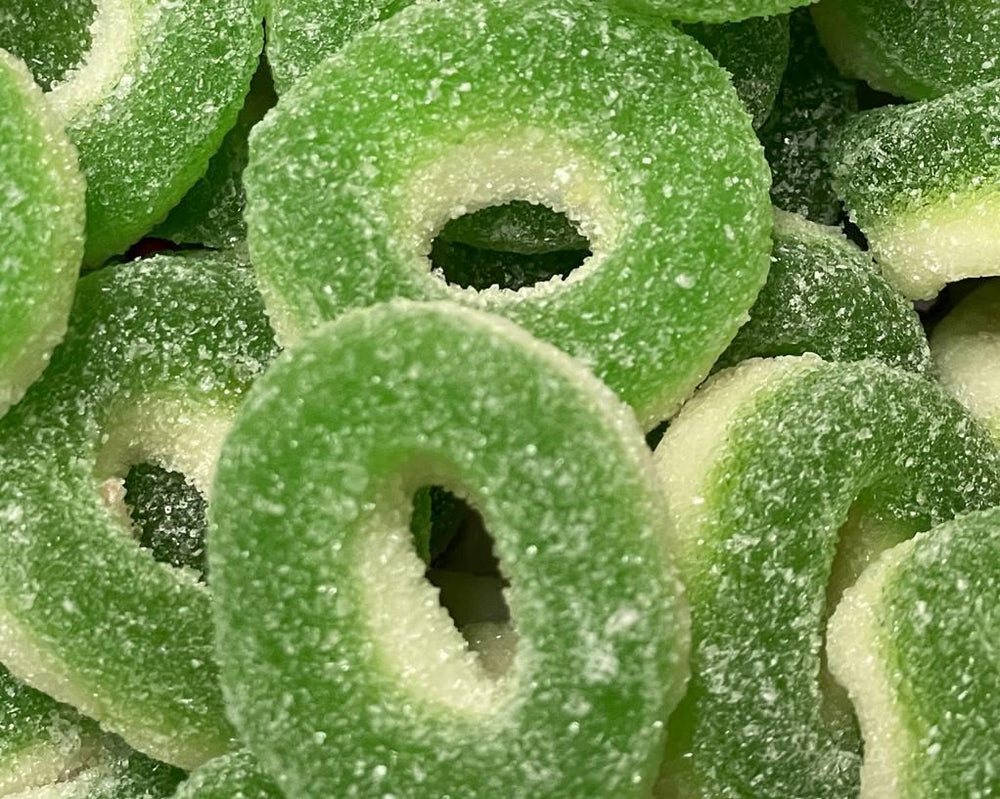 Gummi Apple Rings 6.5 oz. Bags - CandyFavorites