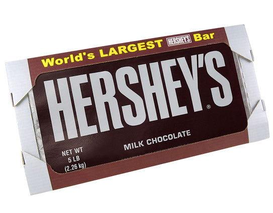 Hershey's 5 Pound Milk Chocolate Bar - CandyFavorites
