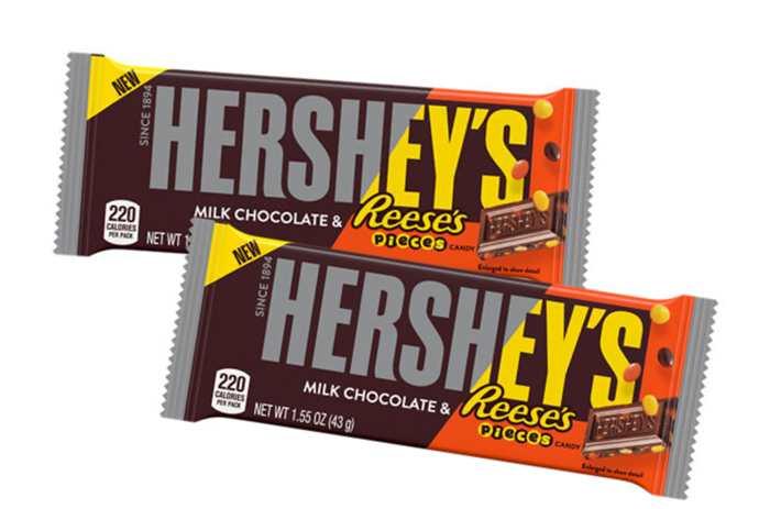 Hershey's Milk Chocolate & Reese's Pieces Bars - CandyFavorites