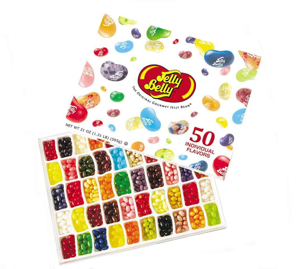 Jelly Belly 50 Flavor Gift Box - CandyFavorites