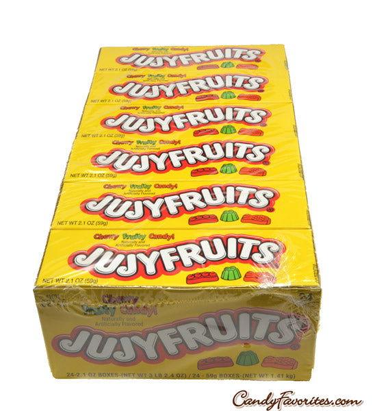 Jujyfruits Chewy Fruity Candy 2.1 Ounce Box - CandyFavorites