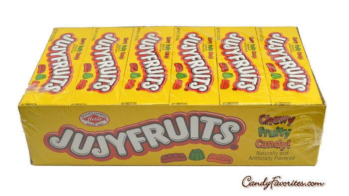 Jujyfruits Chewy Fruity Candy 2.1 Ounce Box - CandyFavorites