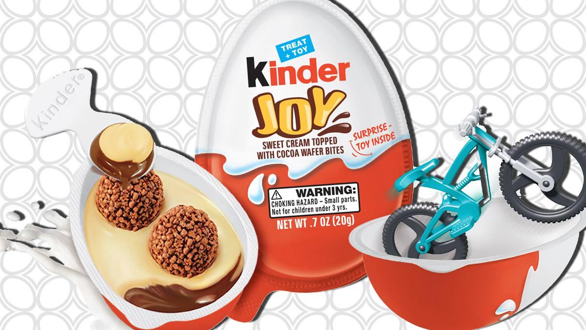 Kinder Joy Eggs with Toy Surprise - CandyFavorites
