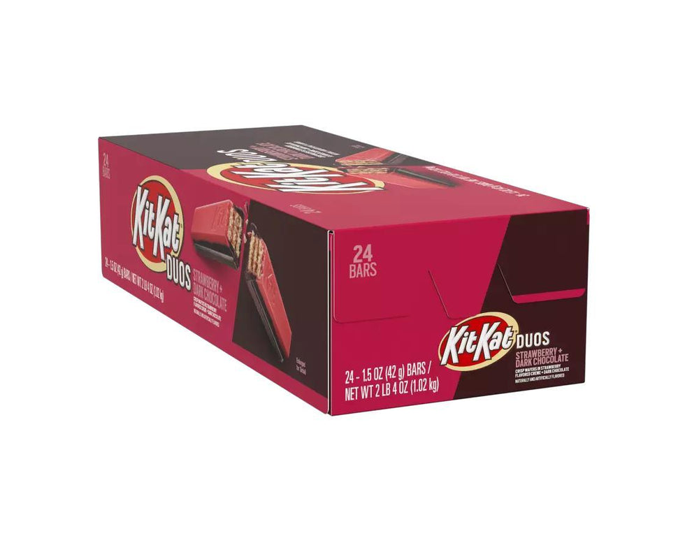 
                      
                        Kit Kat Duos Strawberry & Dark Chocolate Bars - CandyFavorites
                      
                    