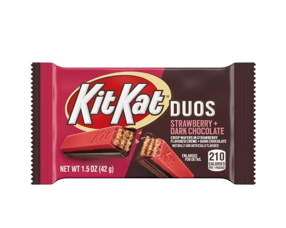 
                      
                        Kit Kat Duos Strawberry & Dark Chocolate Bars - CandyFavorites
                      
                    
